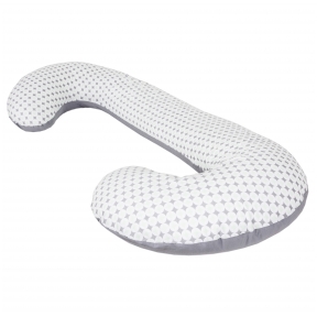 Maternity PHYSIO Pillow Duo jersey Diamonds & circles