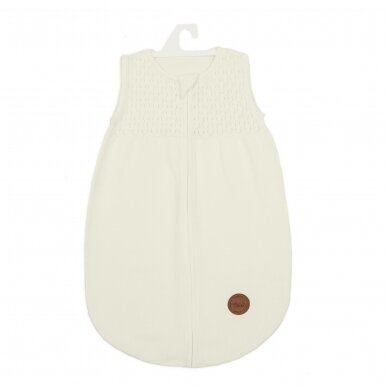 CebaBaby knitted sleeping bag ecru