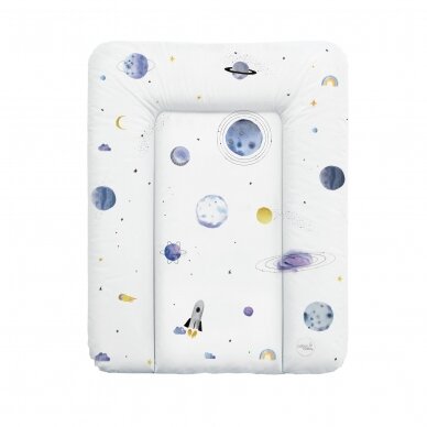 CebaBaby soft changing mat small 50x70 Watercolor World Universe