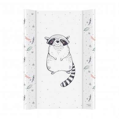 Hard changing mat short 50x70 Raccoon