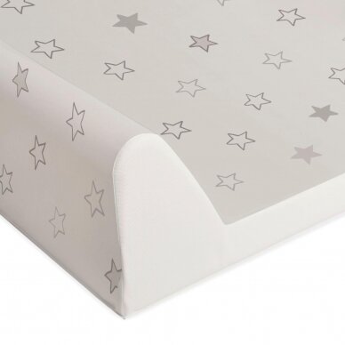 Hard changing mat short (50x70) Comfort Stars beige 1