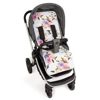 Double-sided stroller liner (33x85) Flora & Fauna Flores 1