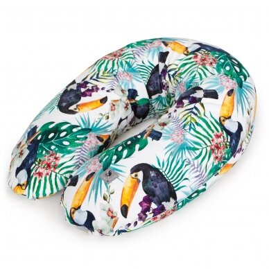 Multifunctional PHYSIO Pillow Multi Flora & Fauna Tucan