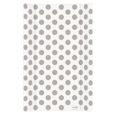 Hard changing mat short (80) Day & Night Polka Dots